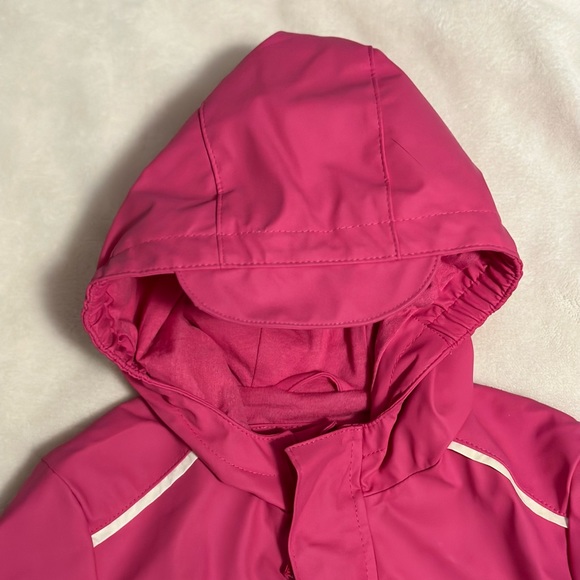 Cat & Jack Hot Pink Raincoat 4t - Picture 4 of 4